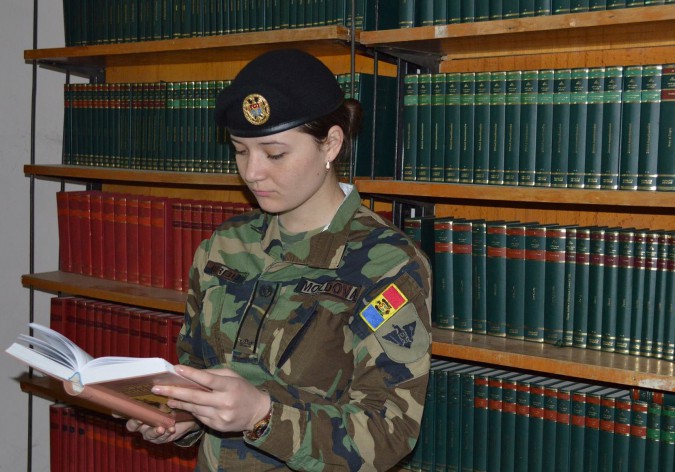 Cristina Sîrbu – studentă militară