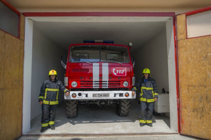 Postul de salvatori și pompieri din Copanca, modernizat de UE